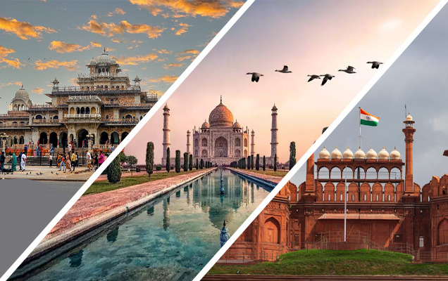 Golden Triangle Tour – Explore Delhi, Agra & Jaipur | Sanskriti Confluence Events Golden Triangle Tour covering Delhi, Agra, and Jaipur – cultural heritage and iconic landmarks with Sanskriti Confluence Events